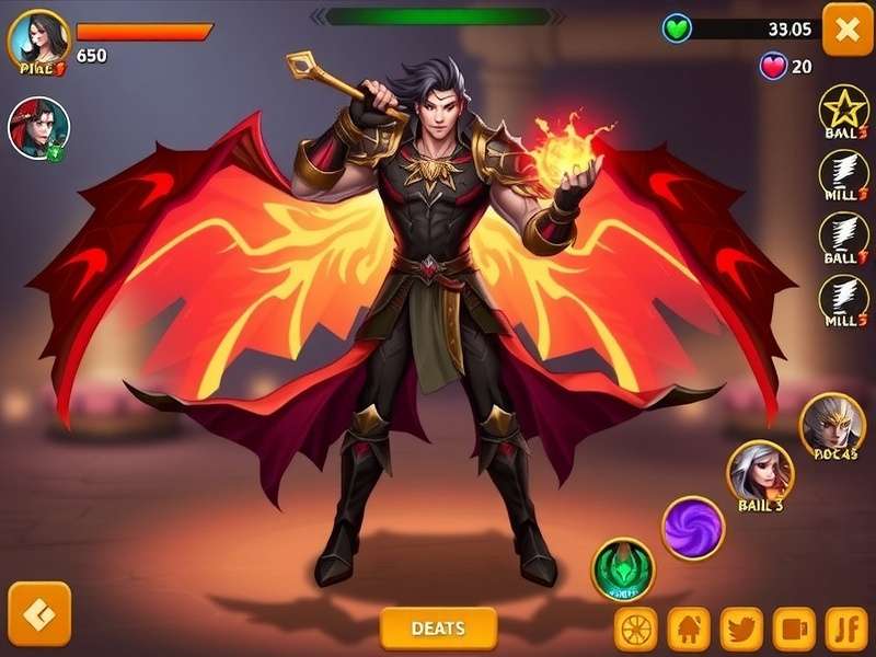 Radiant Fury Mage Gameplay Screenshot